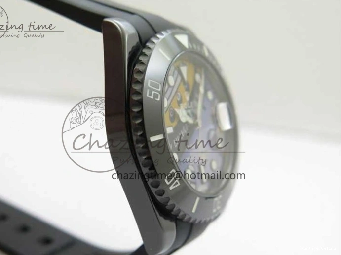 0601 FashionForward Submariner 40mm Black Ceramic 5GF Best Edition Painting Dial on Black Rubber Strap SA 2467